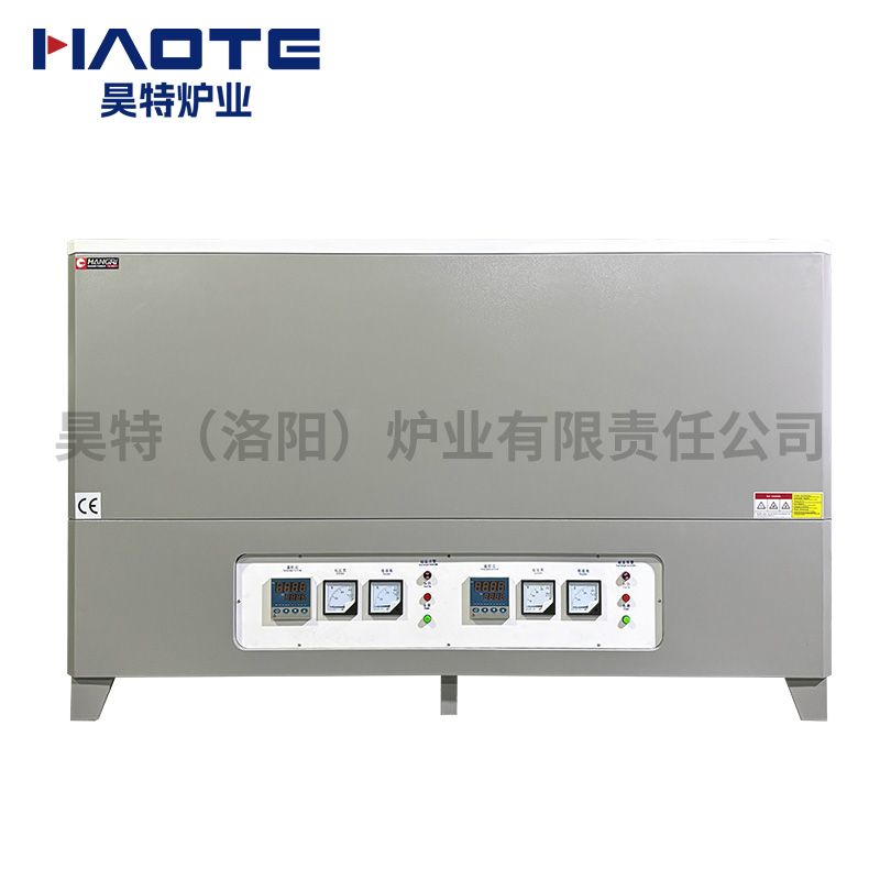 管（guǎn）式爐1700℃直（zhí）徑60X1500雙溫區